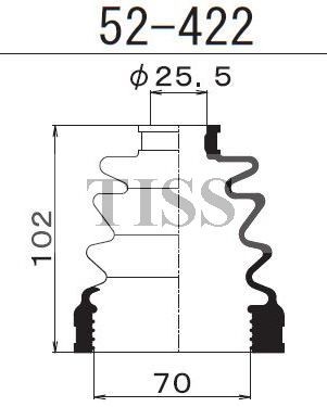 Пыльник привода Maruichi 52422 1 56 MARUICHI
