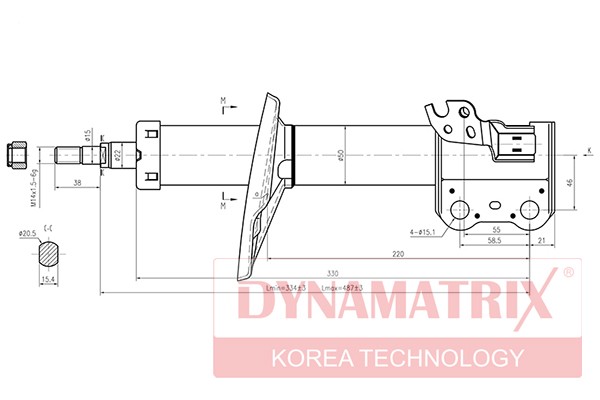 Деталь DSA334203 DYNAMATRIX