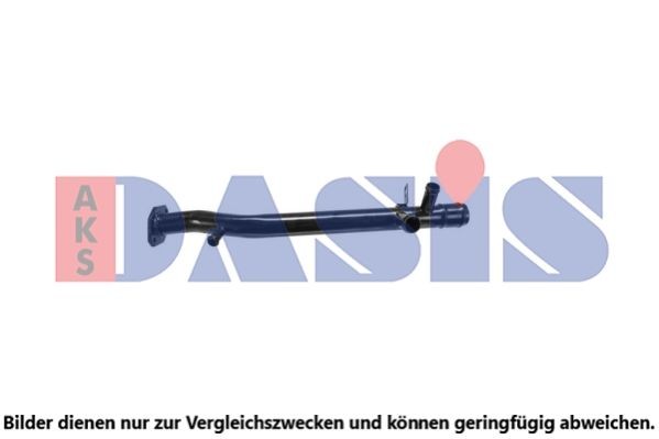 Патрубок системы охлаждения ДВС 045070N AKS DASIS