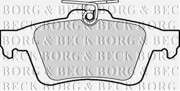 Колодки тормозные дисковые BBP1943 BORG BECK