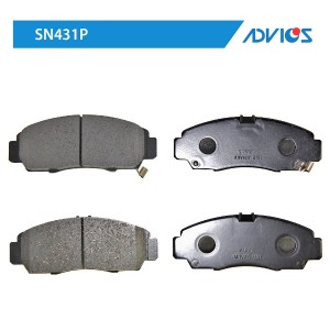 Колодки тормозные дисковые SN431P ADVICS