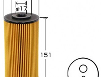Фильтр масляный двигателя OE24584 AZUMI