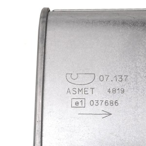 Глушитель - задняя часть системы ОГ 07137 ASMET
