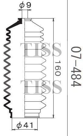 Пыльник рулевой рейки 07484 1 56 MARUICHI