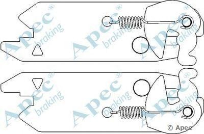 Деталь ADB3008 APEC BRAKING