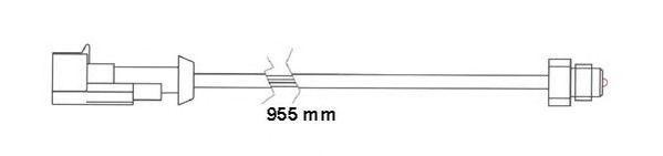 Датчик износа тормозных колодок FAI211 ABEX