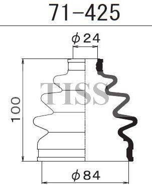 Пыльник ШРУСа 71425 1 56 MARUICHI