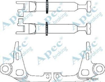 Деталь ADB3009 APEC BRAKING