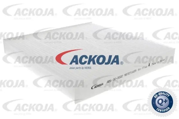 Фильтр салона A26-30-0002 ACKOJA