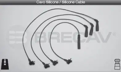 Провода высоковольтные системы зажигания (комплект) 33.547 BRECAV