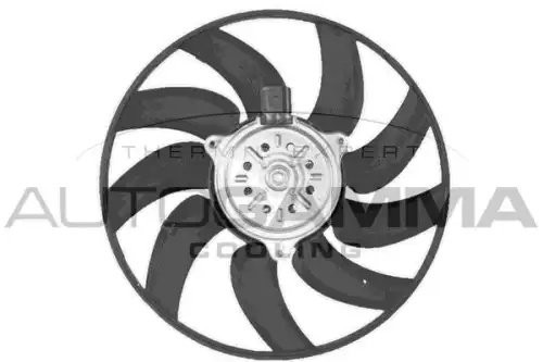 Крыльчатка электромотора радиатора охлаждения ДВС GA221305 AUTOGAMMA