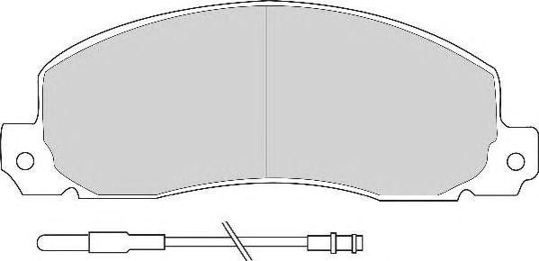 Колодки тормозные дисковые AVR110 ABEX
