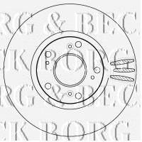 Диск тормозной BBD4538 BORG BECK