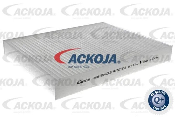 Фильтр салона A26-30-0005 ACKOJA