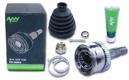 Вал привода колеса в сборе с ШРУСами AW1510370A AYWI PARTS