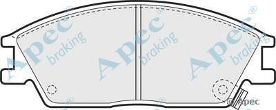 Колодки тормозные дисковые PAD705 APEC BRAKING