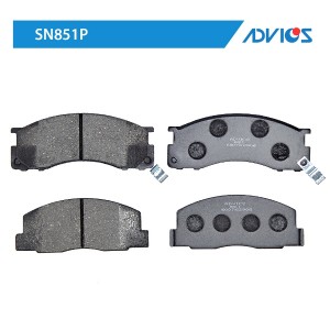 Колодки тормозные дисковые SN851P ADVICS