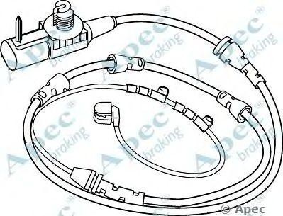Датчик износа тормозных колодок WIR5230 APEC BRAKING