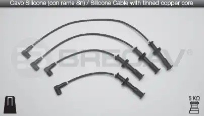 Провода высоковольтные системы зажигания (комплект) 07518 BRECAV