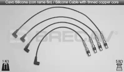 Провод высоковольтный системы зажигания 14.539 BRECAV