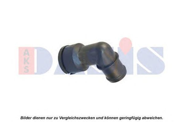 Патрубок системы охлаждения ДВС 045019N AKS DASIS