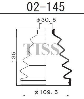 Пыльник ШРУСа внешнего 02145 1 56 MARUICHI
