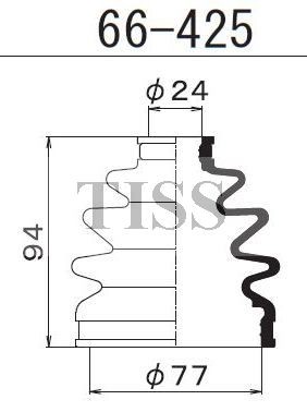 Пыльник шруса 66425 1 56 MARUICHI