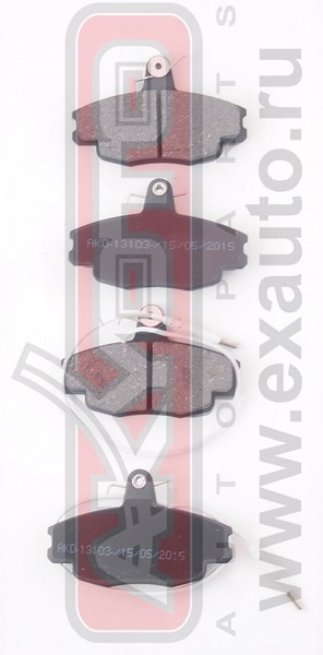Колодки тормозные дисковые AKD-13103 AKYOTO