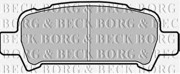Колодки тормозные дисковые BBP1705 BORG BECK