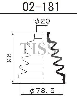 Пыльник ШРУСа 02181 1 56 MARUICHI