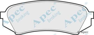 Колодки тормозные дисковые PAD1099 APEC BRAKING