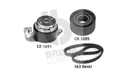 Ремень ГРМ - газораспределительного механизма (комплект) KCD0398 BREDA LORETT