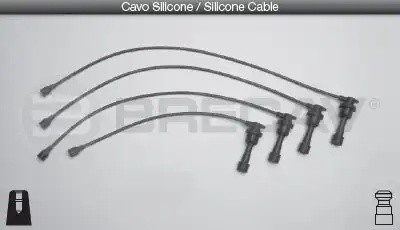 Провода высоковольтные системы зажигания (комплект) 28506 BRECAV