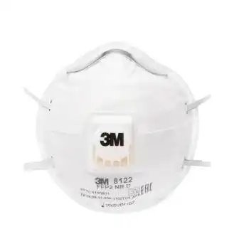 Полумаска противоаэрозольная FFP2 NR D (12 ПДК), с клапаном выдоха 3M 8122 8122 3M