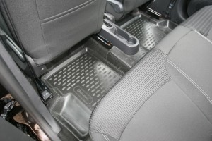 Коврики 3D в салон RENAULT Kaptur. 04/2016->. 4 шт. (полиуретан) ELEMENT3D4141210K ELEMENT