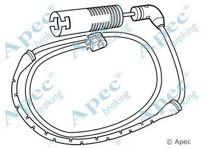 Датчик износа тормозных колодок WIR5142 APEC BRAKING