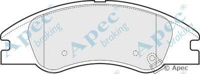 Колодки тормозные дисковые PAD1449 APEC BRAKING