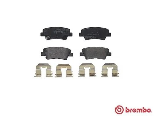 Колодки тормозные P30067 BREMBO