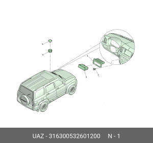 Деталь 316300532601200 UAZ UAZ