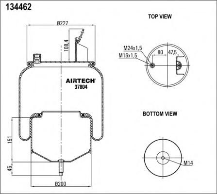Деталь 37804K AIRTECH