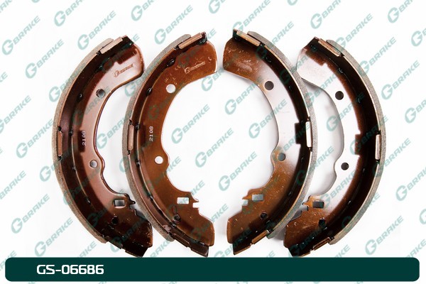 Колодки тормозные барабанные GS-06686 G BRAKE