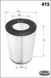 Фильтр воздушный 242 AUTOMOTOR FRANCE