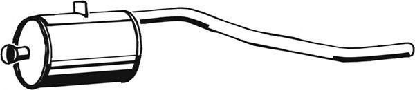 Резонатор - средняя часть системы ОГ 02004 ASMET