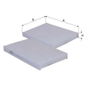 Фильтр салона HC 7161 FIL FILTER