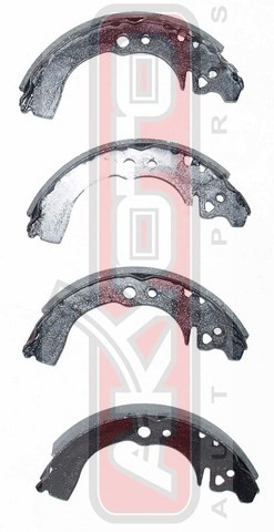 Колодки тормозные барабанные AKS-0034 AKYOTO