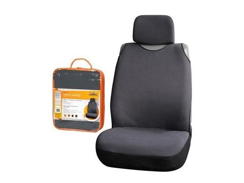 Чехол-майка Сио передняя(1шт.), цвет серый, материал велюр ASC-SS-11 AIRLINE