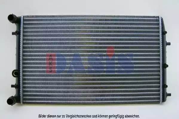 Радиатор охлаждения ДВС 040007N AKS DASIS