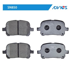 Колодки тормозные дисковые SN850 ADVICS