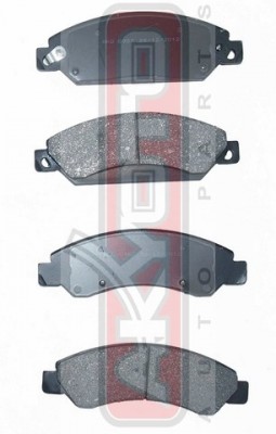 Колодки тормозные дисковые AKD-0957 AKYOTO