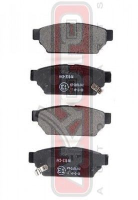 Колодки тормозные дисковые AKD-3314 AKYOTO